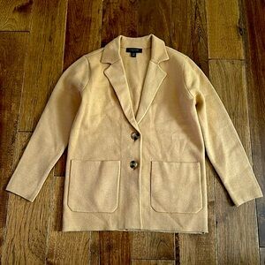 Ann Taylor tan cardigan XXS Petite